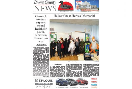 Brome County News – Nov. 1, 2022 edition
